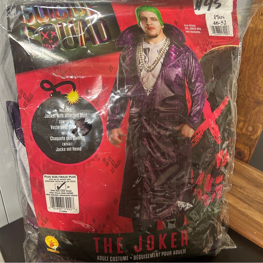 The Joker Rubie’s Cosume Suicide Squad - Plus Size